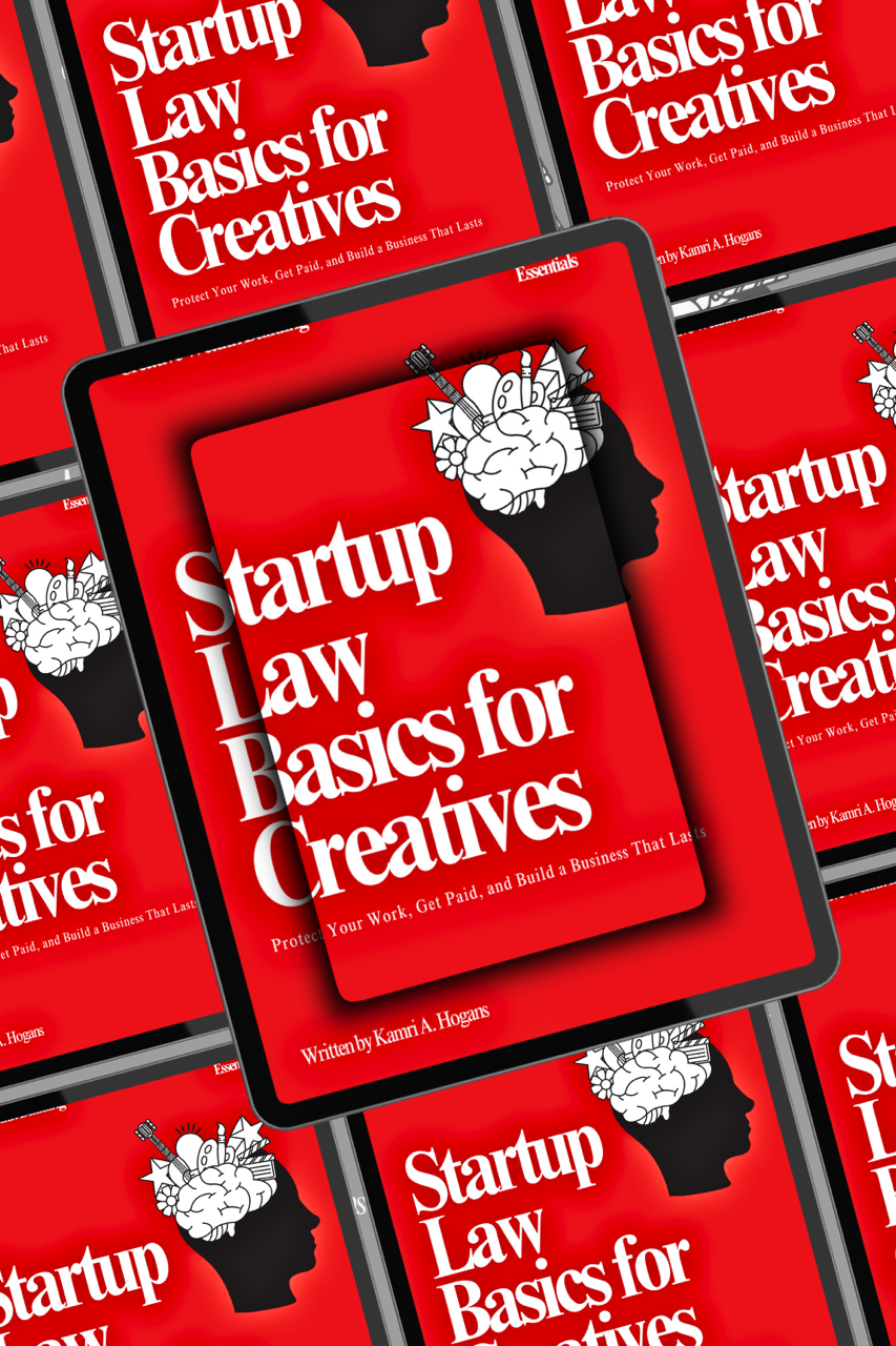 Startup Law Basics for Creatives - A Legal Essentials E-book